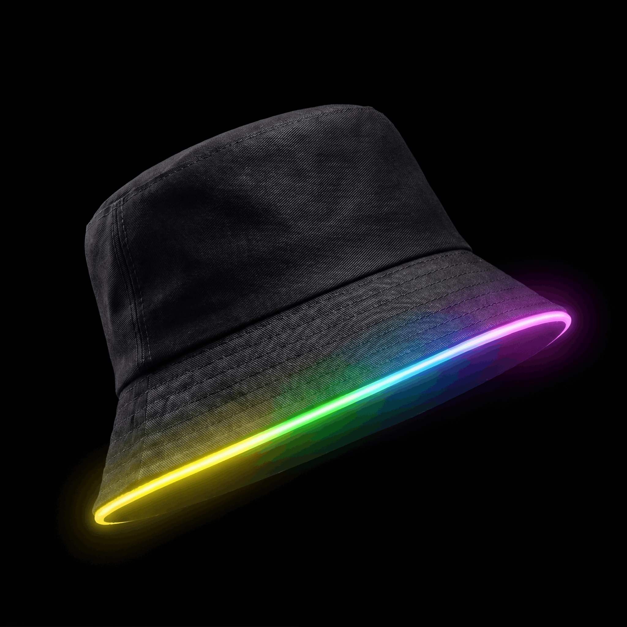 Brim LED Glow Color Changing Bucket Hat - Rave Essentials Co.