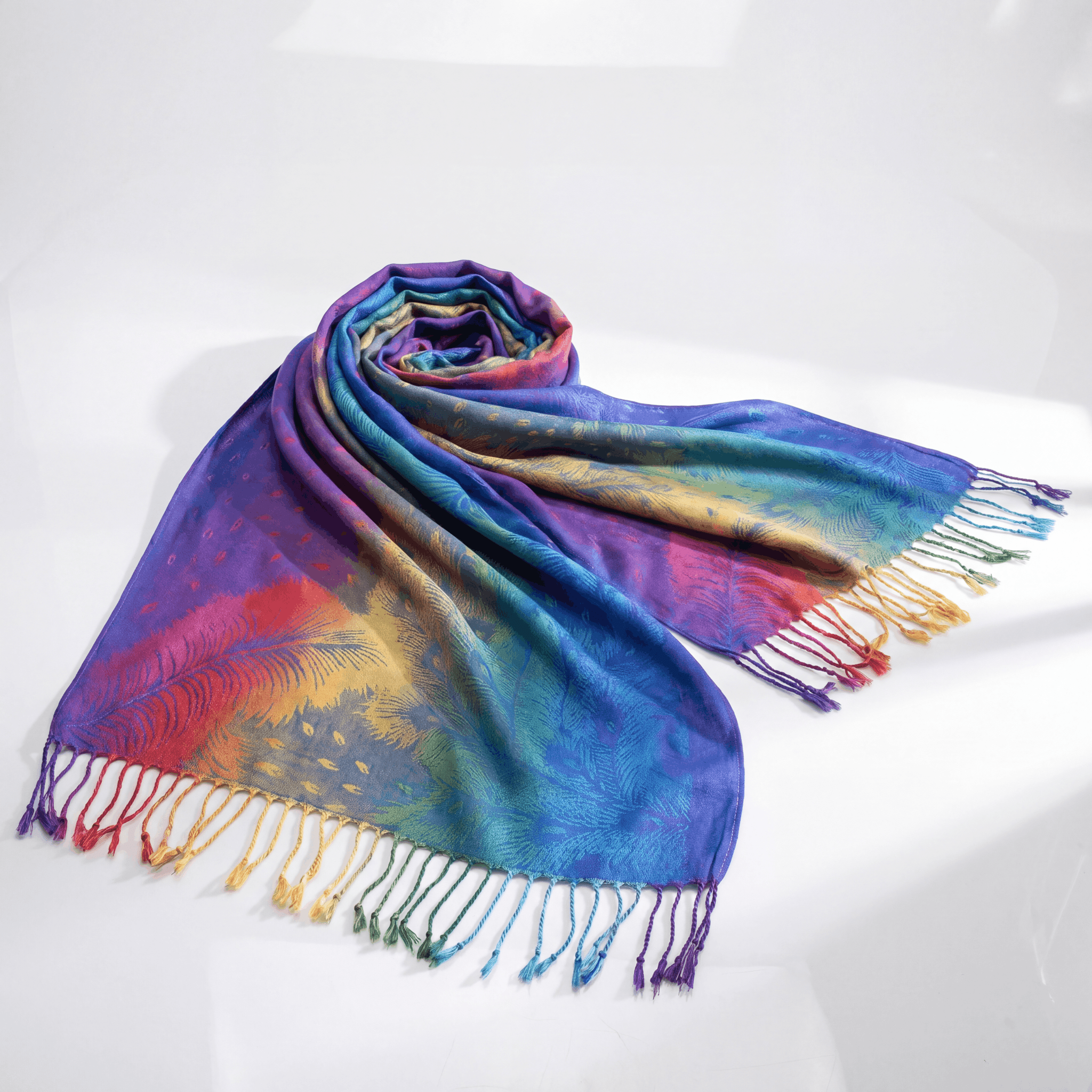 Classic Colorful Pashmina - Rave Essentials Co.