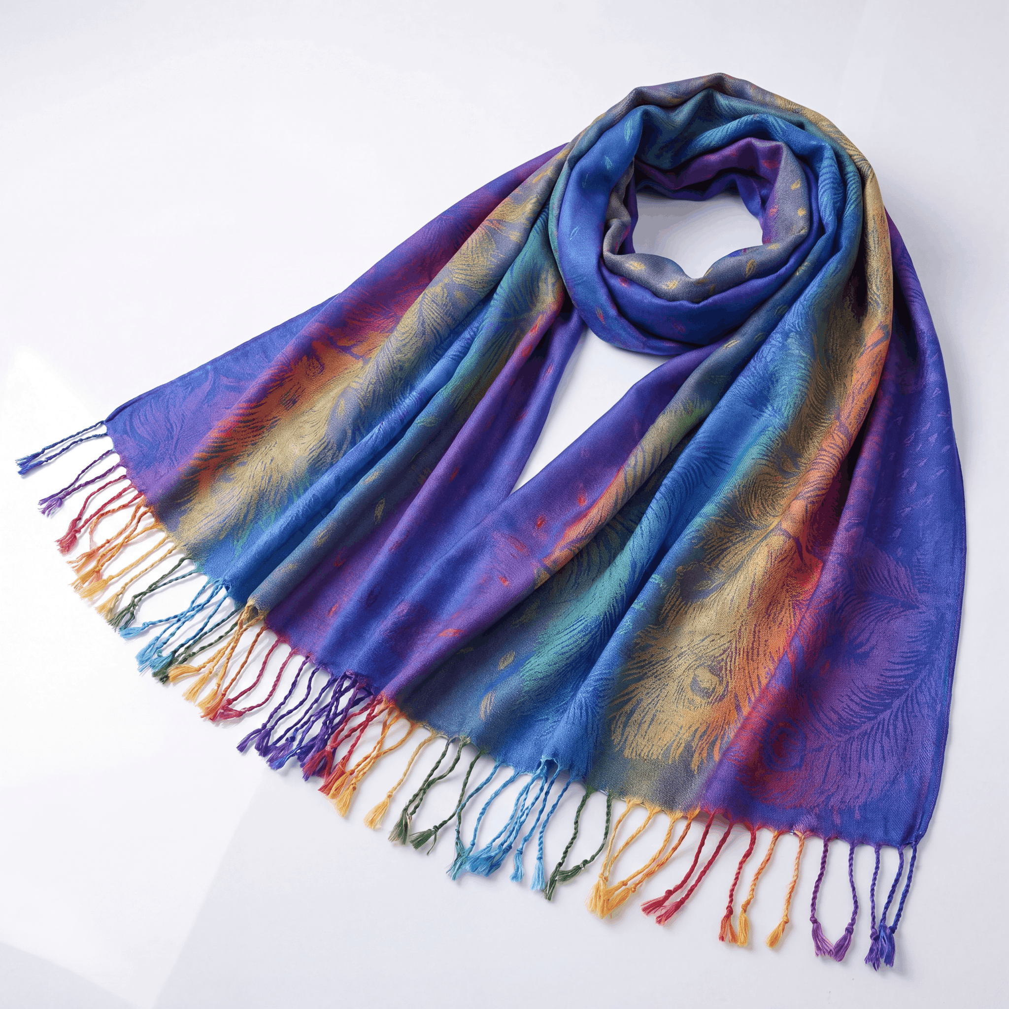 Classic Colorful Pashmina - Rave Essentials Co.