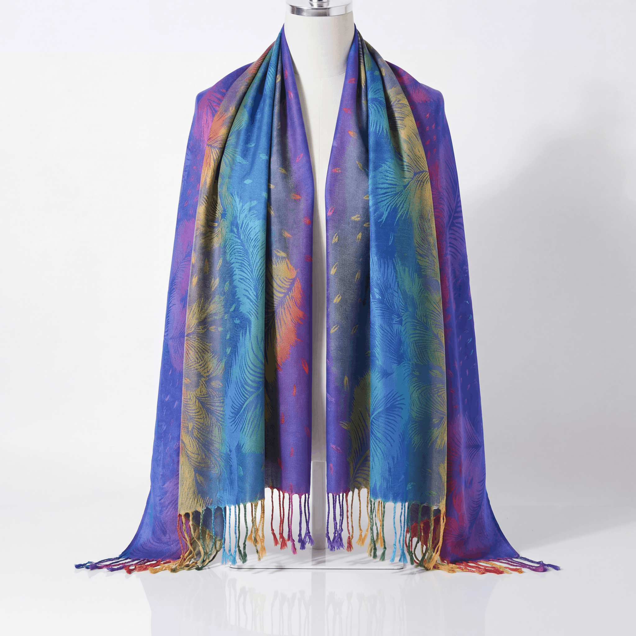 Classic Colorful Pashmina - Rave Essentials Co.