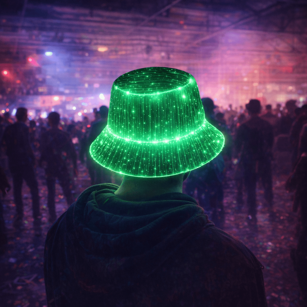 Full Color Changing LED Bucket Hat - Rave Essentials Co.