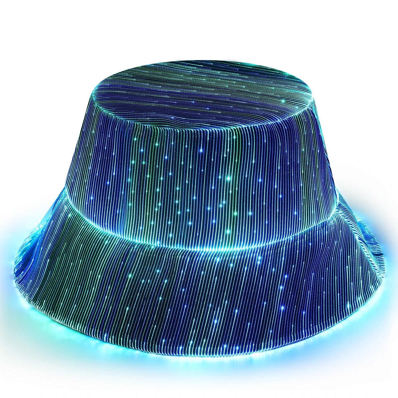 Full Color Changing LED Bucket Hat - Rave Essentials Co.