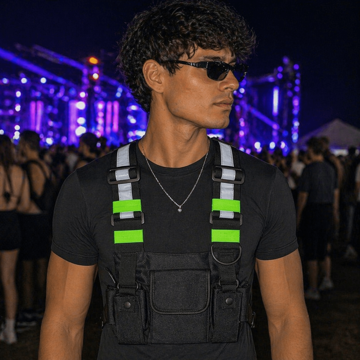 Harness Chest Storage Pack - Rave Essentials Co.