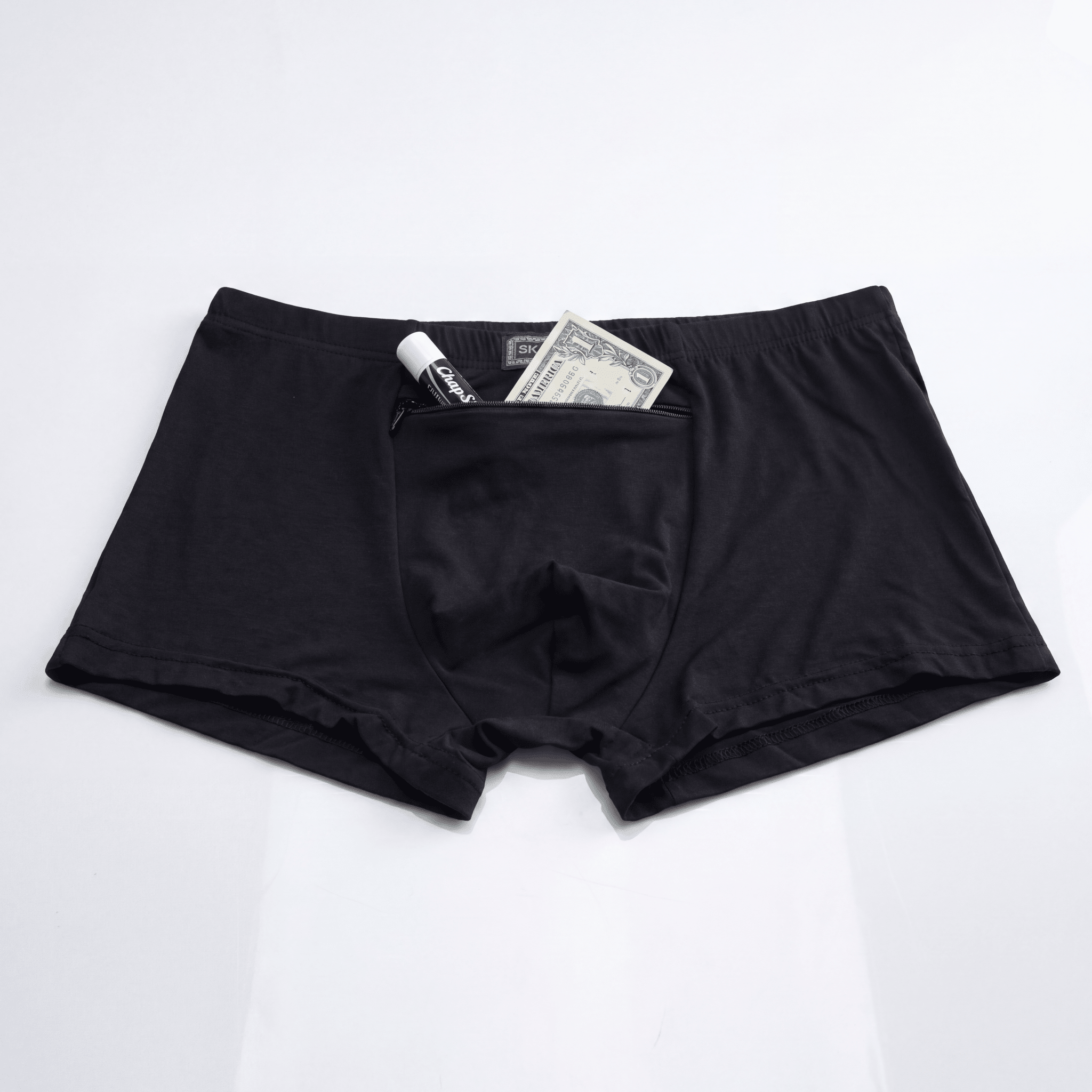 Hidden Zipper Stash Boxers - Rave Essentials Co.