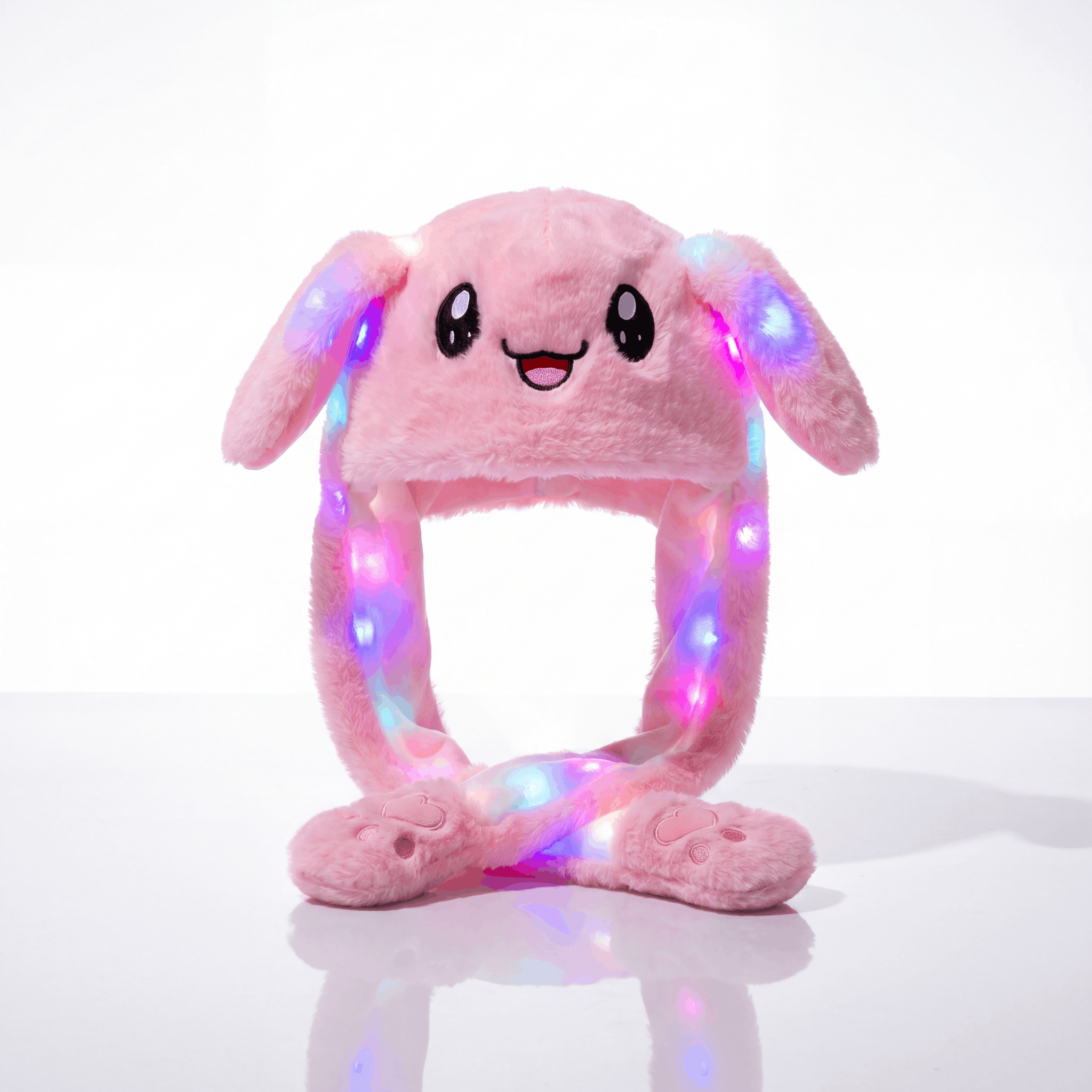 LED Flapping Animal Hat - Moving & Raisable Ears - Rave Essentials Co.
