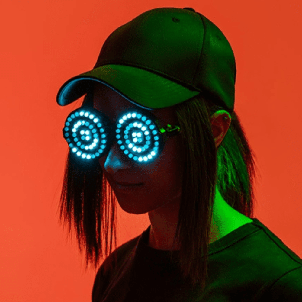 Rezzified™ LED Spiral Glasses Replica - Rave Essentials Co.