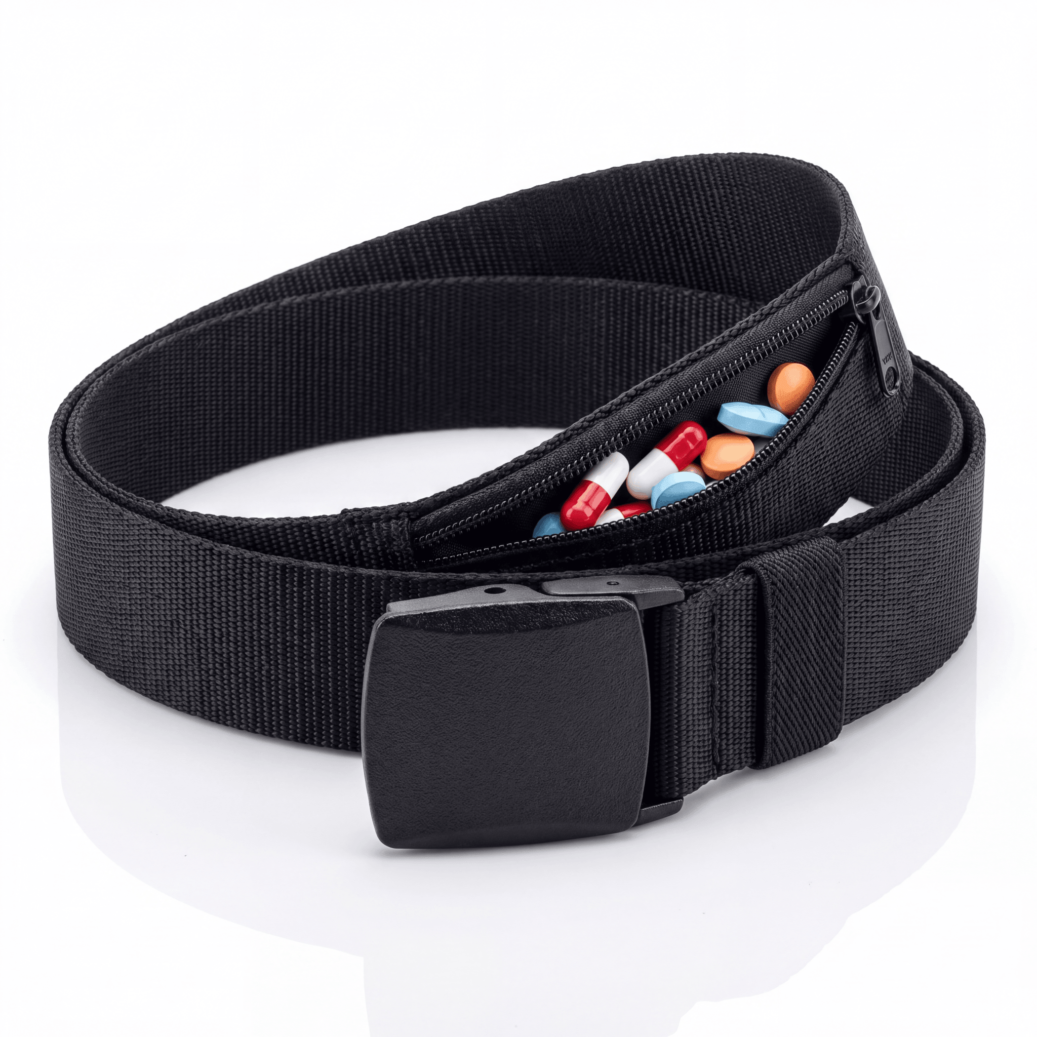 Secret Stash Compartment Belt - Rave Essentials Co.