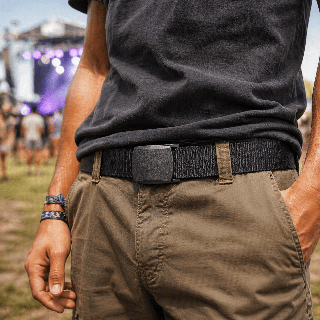 Secret Stash Compartment Belt - Rave Essentials Co.