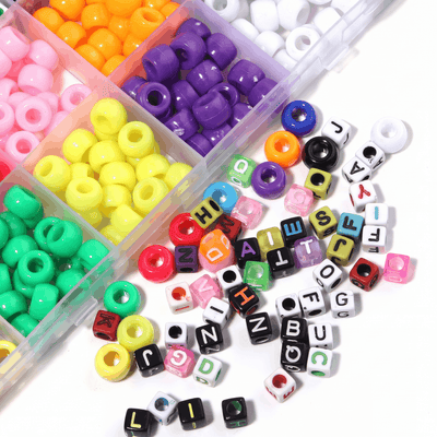 1000pc Kandi Bracelet Making Kit - Rave Essentials Co.