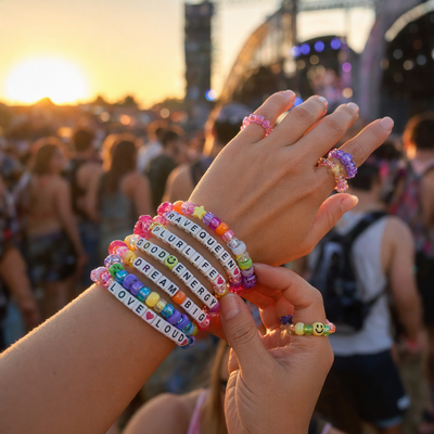 1000pc Kandi Bracelet Making Kit - Rave Essentials Co.