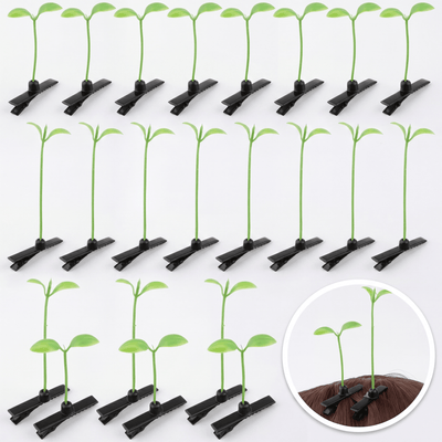 50pc Mega Pack Sprout Hair Clips - Rave Essentials Co.