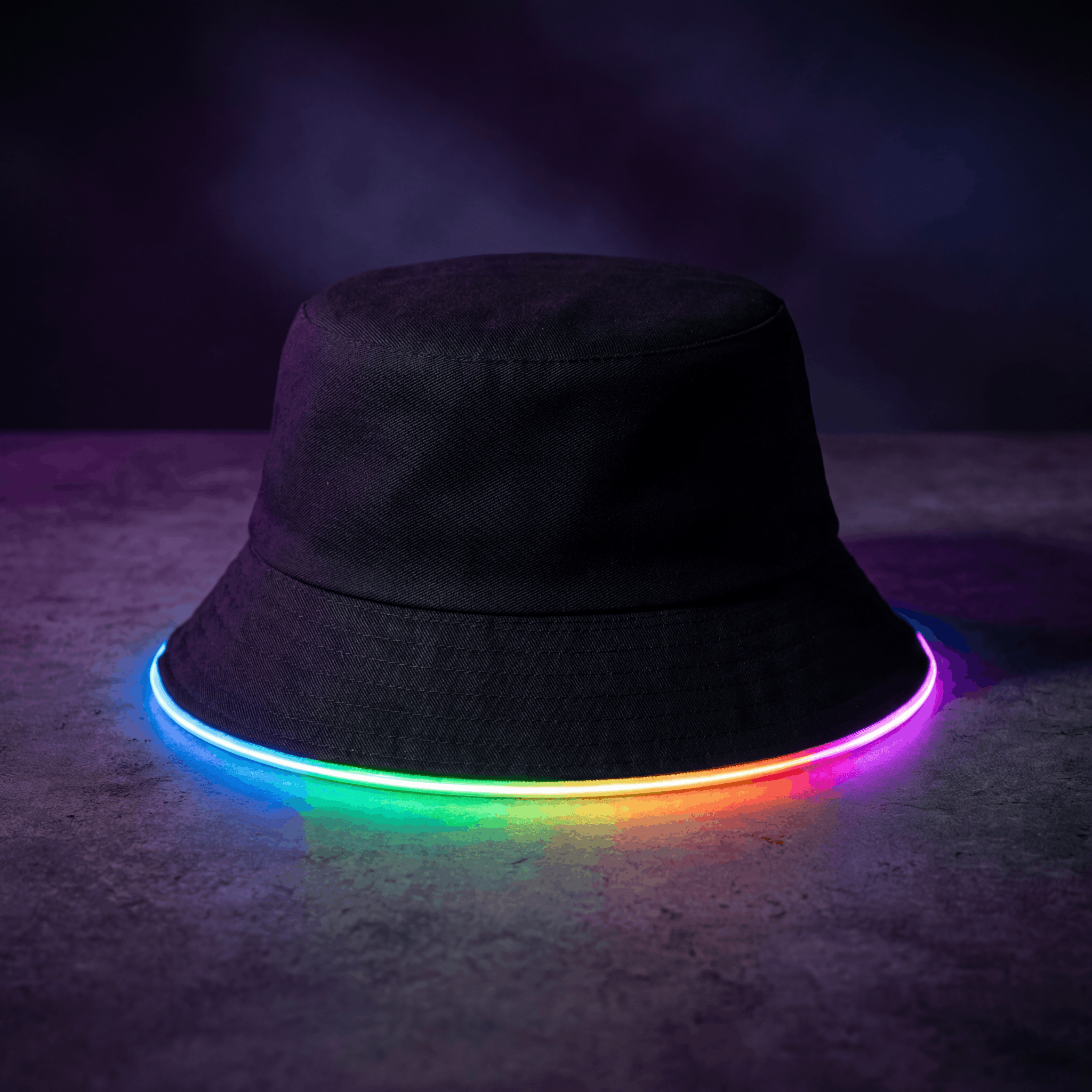 Brim LED Glow Color Changing Bucket Hat - Rave Essentials Co.