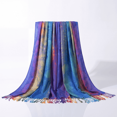Classic Colorful Pashmina - Rave Essentials Co.