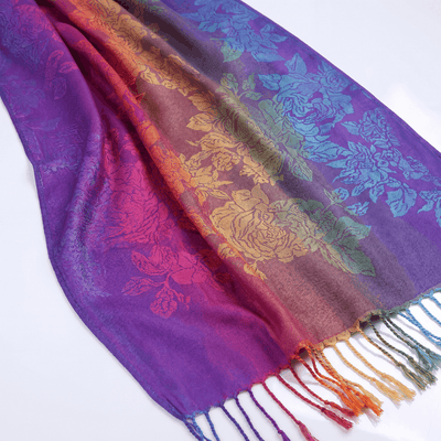 Classic Colorful Pashmina - Rave Essentials Co.
