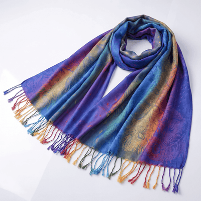 Classic Colorful Pashmina - Rave Essentials Co.