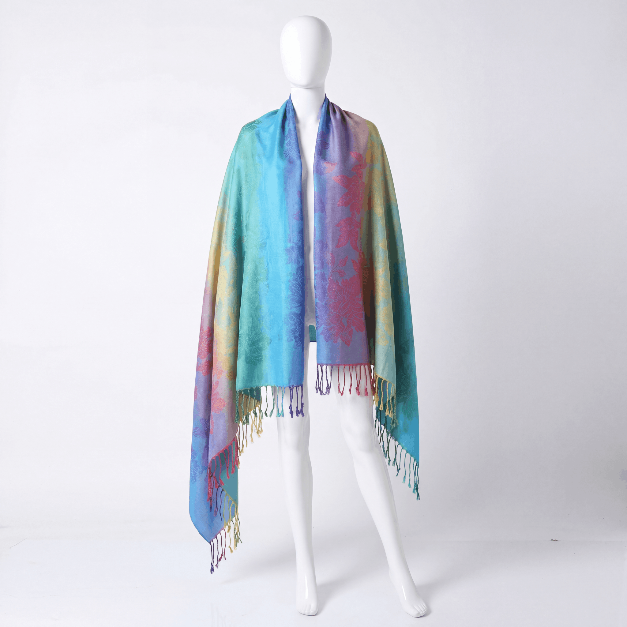 Classic Colorful Pashmina - Rave Essentials Co.