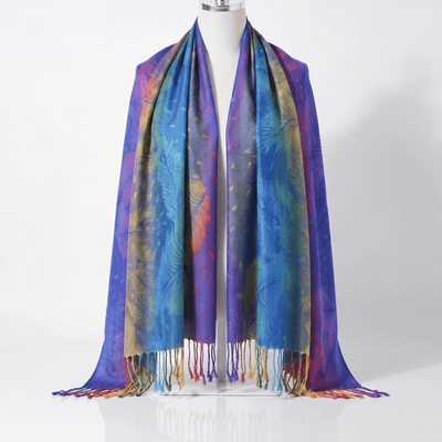 Classic Colorful Pashmina - Rave Essentials Co.