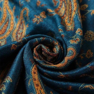 Deluxe Lightweight Paisley Pashmina - Rave Essentials Co.