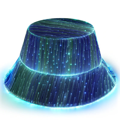 Full Color Changing LED Bucket Hat - Rave Essentials Co.
