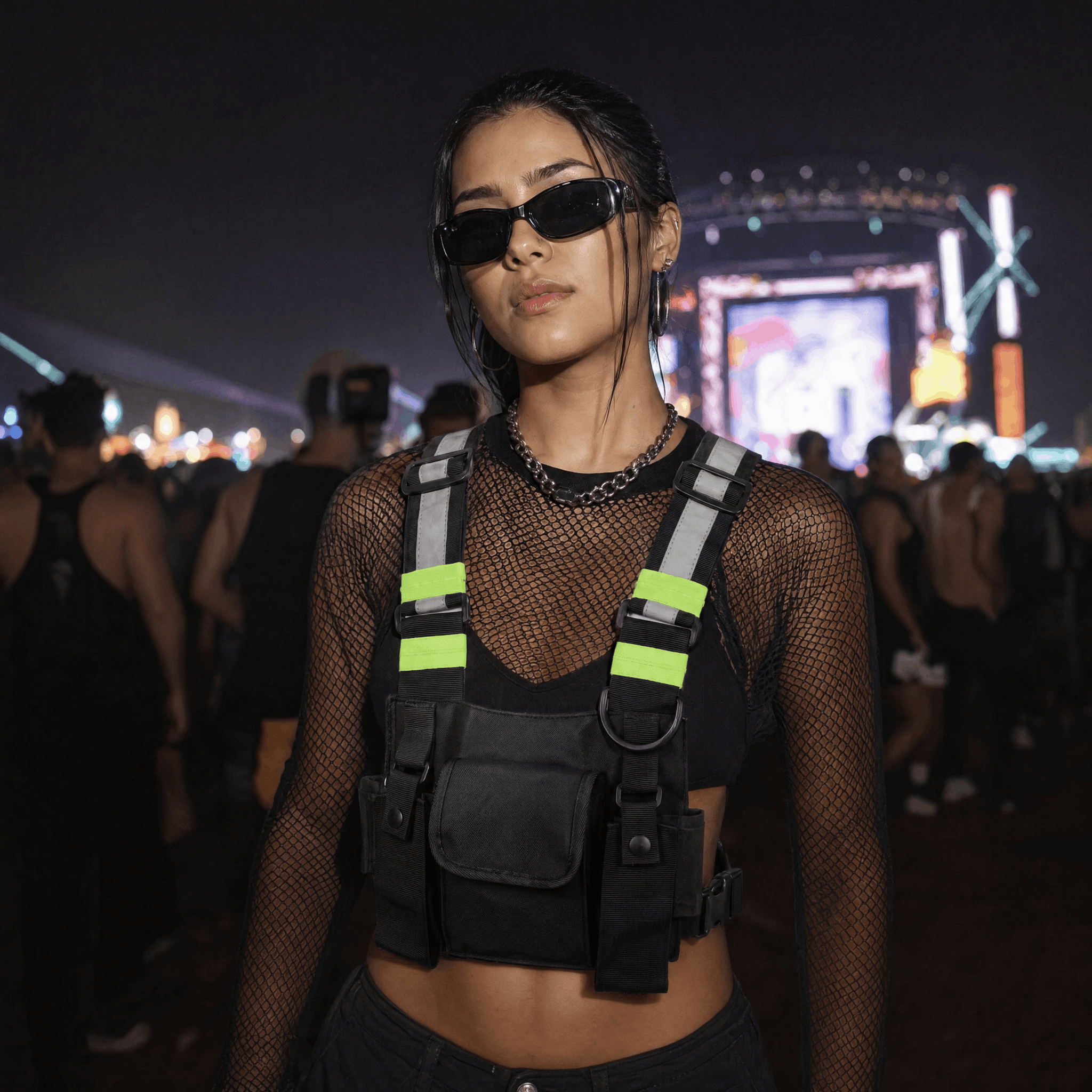 Harness Chest Storage Pack - Rave Essentials Co.
