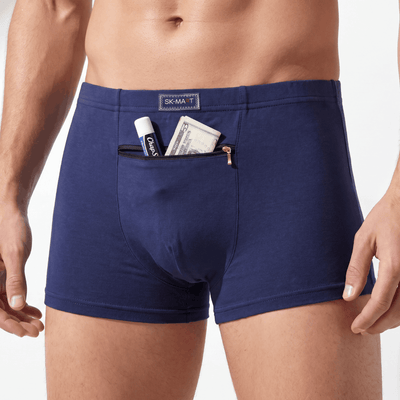 Hidden Zipper Stash Boxers - Rave Essentials Co.