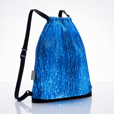 LED Fiber Optic Drawstring Bag - Rave Essentials Co.