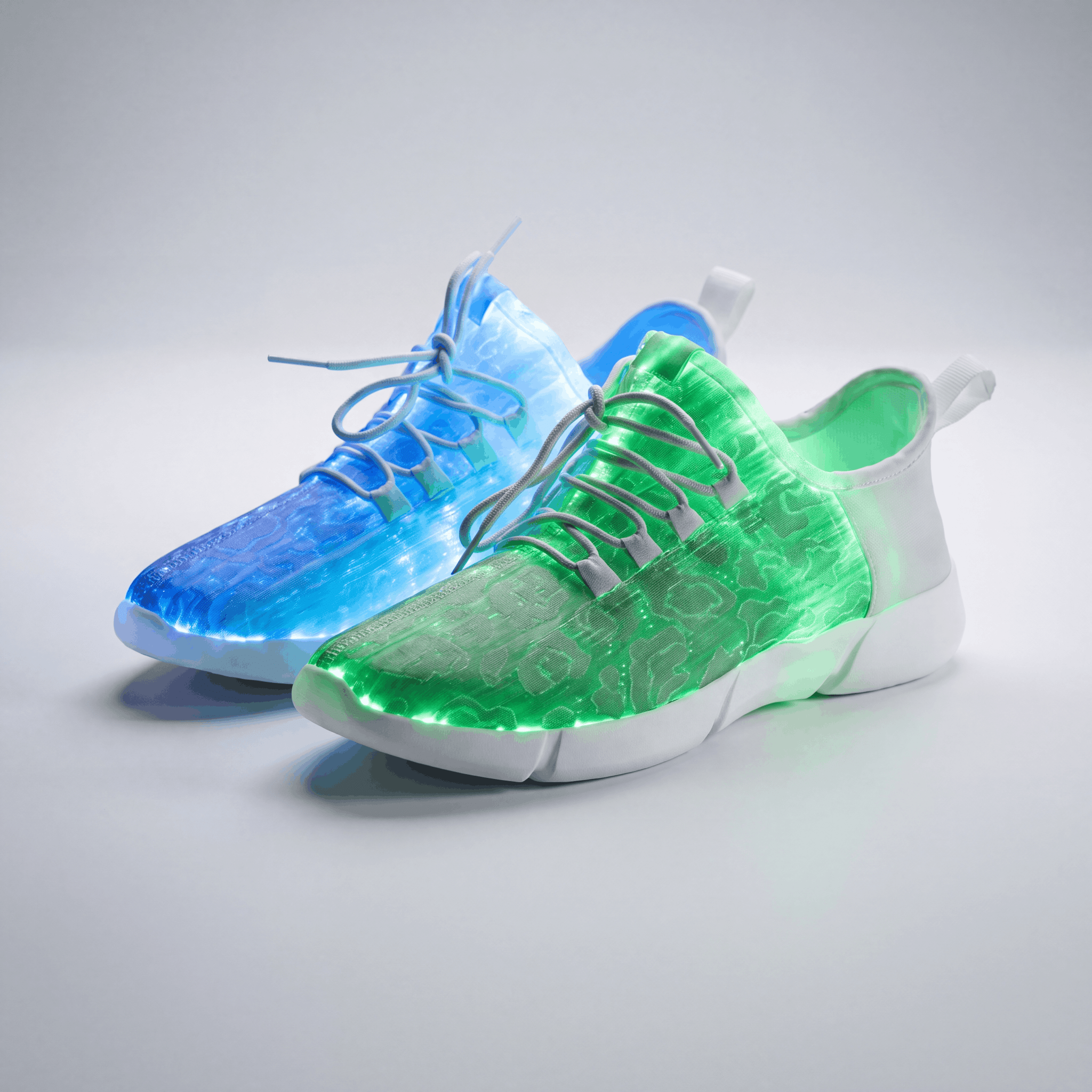 LED Fiber Optic Rave Shoes - Rave Essentials Co.