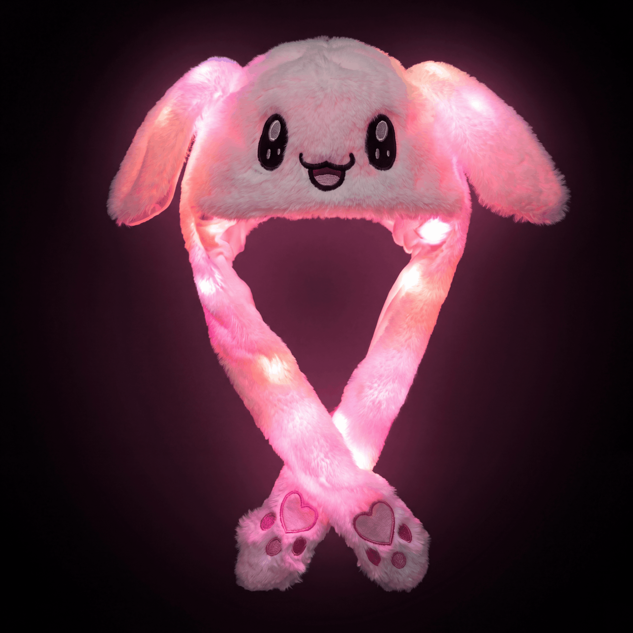 LED Flapping Animal Hat - Moving & Raisable Ears - Rave Essentials Co.