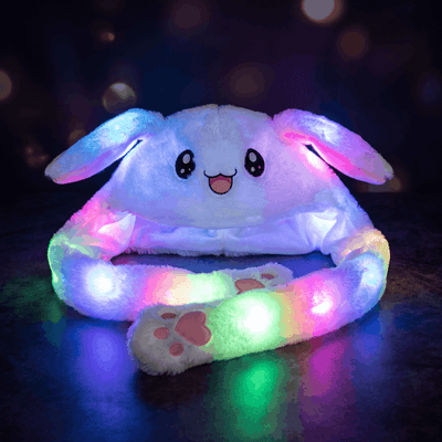 LED Flapping Animal Hat - Moving & Raisable Ears - Rave Essentials Co.