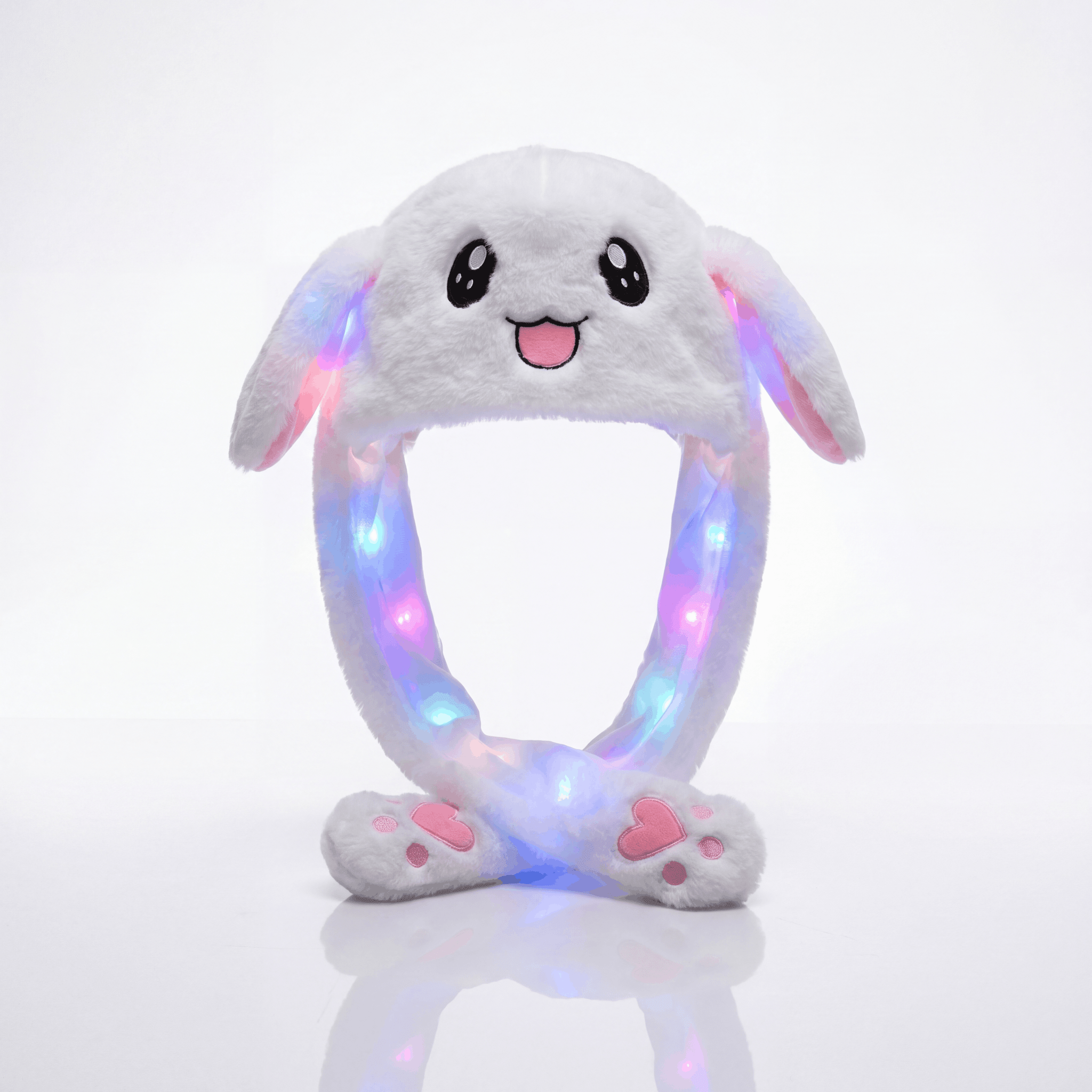 LED Flapping Animal Hat - Moving & Raisable Ears - Rave Essentials Co.