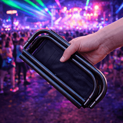 Pocket Portable Folding Rest Chair - Rave Essentials Co.