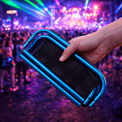 Pocket Portable Folding Rest Chair - Rave Essentials Co.