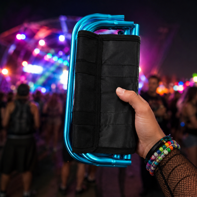 Pocket Portable Folding Rest Chair - Rave Essentials Co.