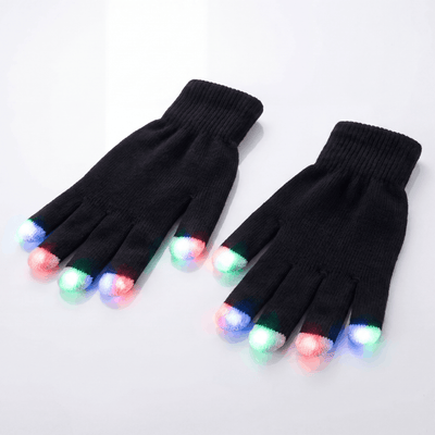 Premium LED Light Show Gloves - Rave Essentials Co.