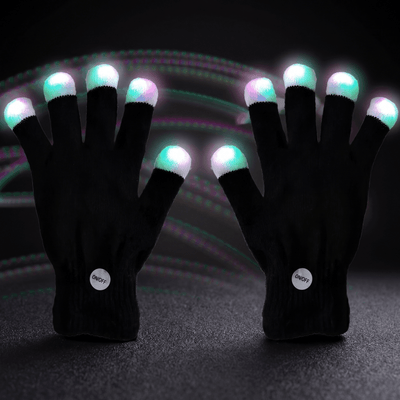 Premium LED Light Show Gloves - Rave Essentials Co.