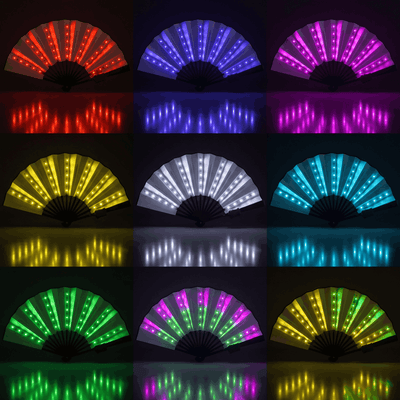 Remote Color Changing LED Fan - Rave Essentials Co.