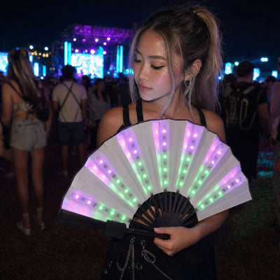 Remote Color Changing LED Fan - Rave Essentials Co.