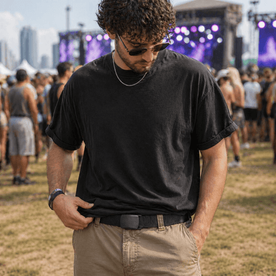 Secret Stash Compartment Belt - Rave Essentials Co.