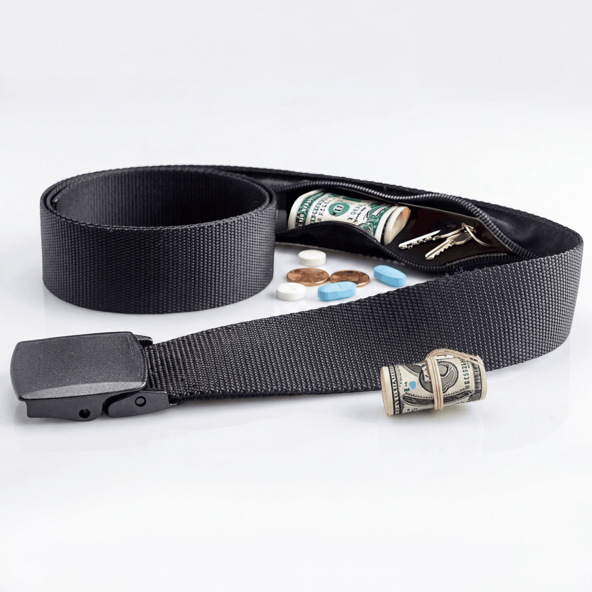 Secret Stash Compartment Belt - Rave Essentials Co.
