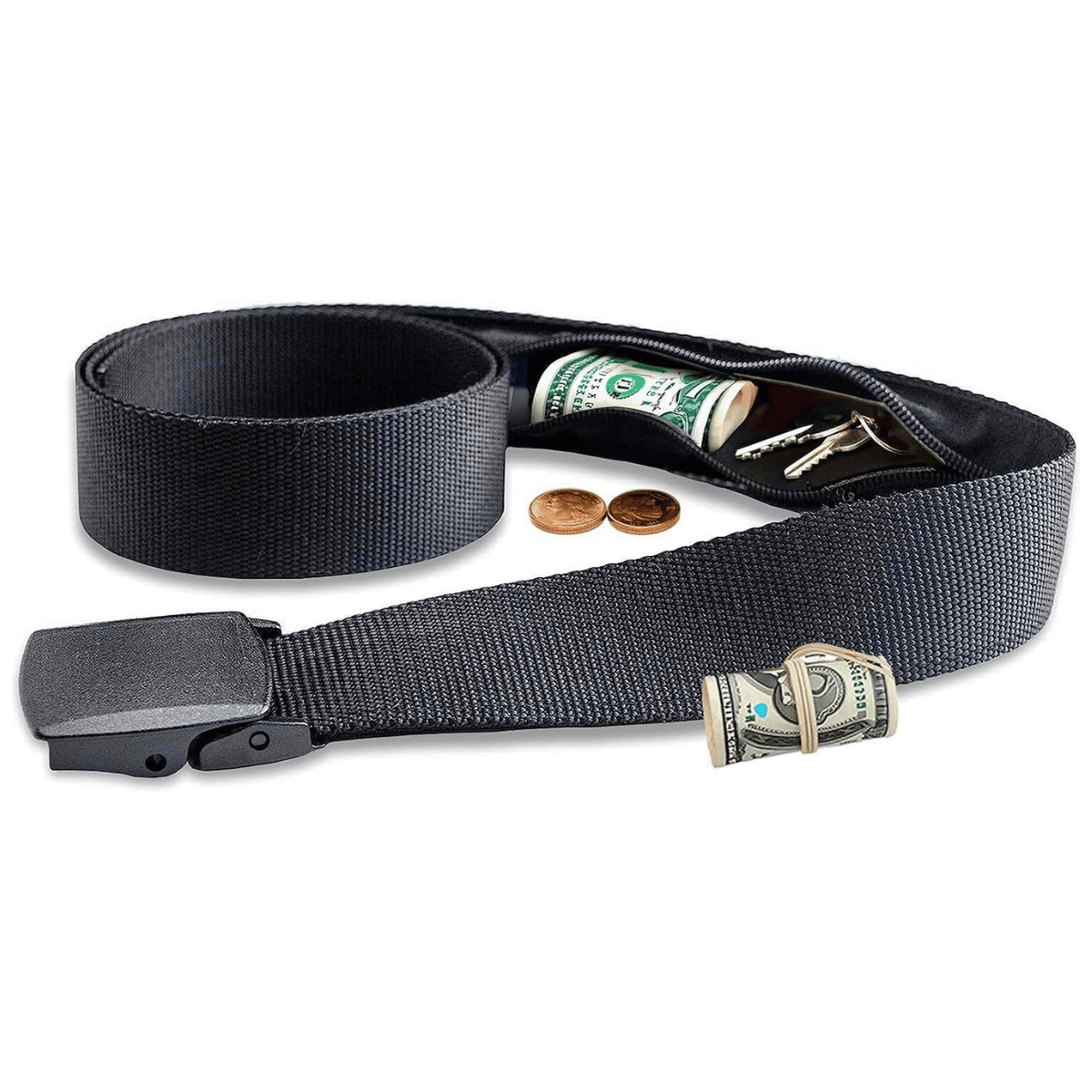 Secret Stash Compartment Belt - Rave Essentials Co.
