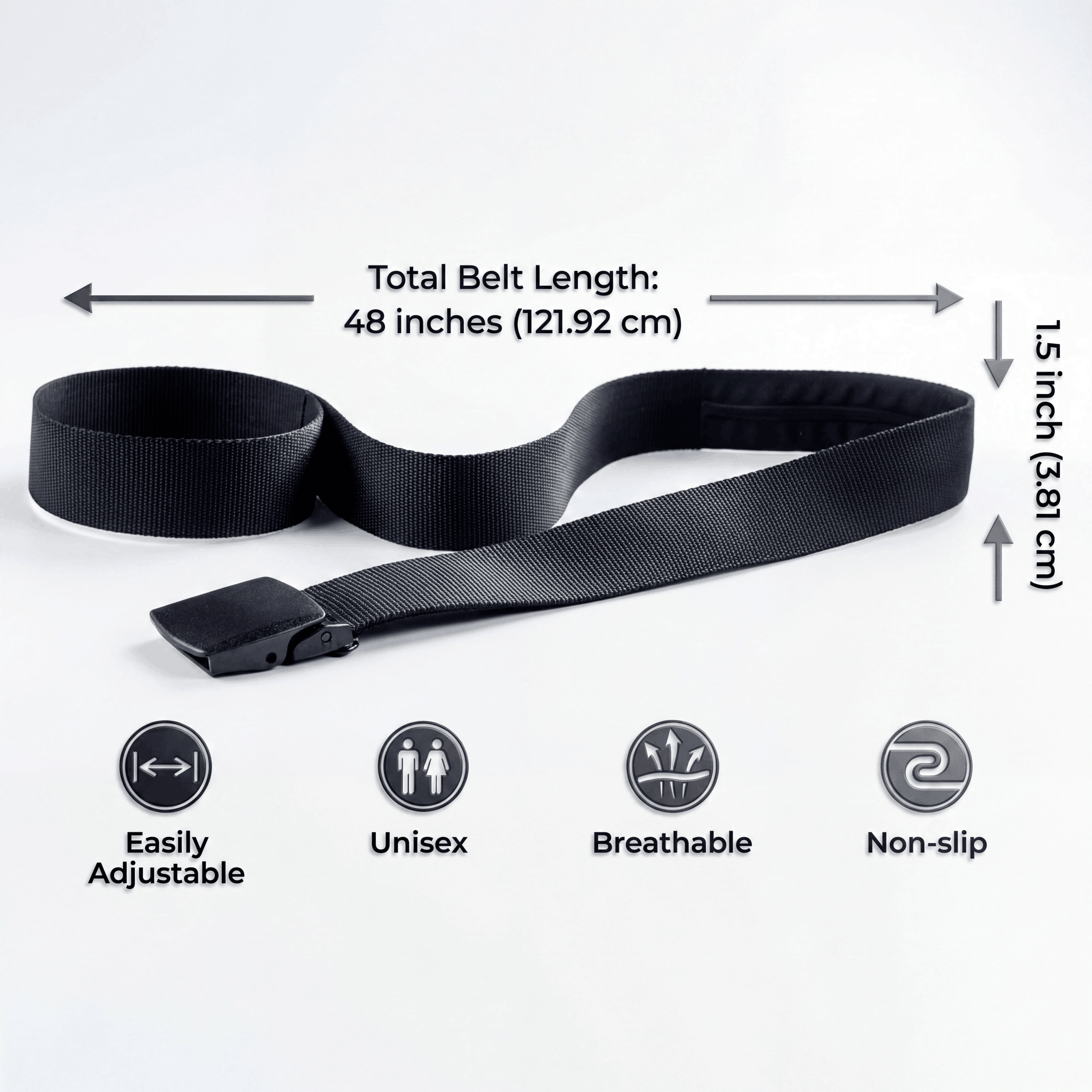 Secret Stash Compartment Belt - Rave Essentials Co.