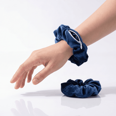 Secret Stash Compartment Scrunchies (3 Pack) - Rave Essentials Co.