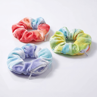 Secret Stash Compartment Scrunchies (3 Pack) - Rave Essentials Co.