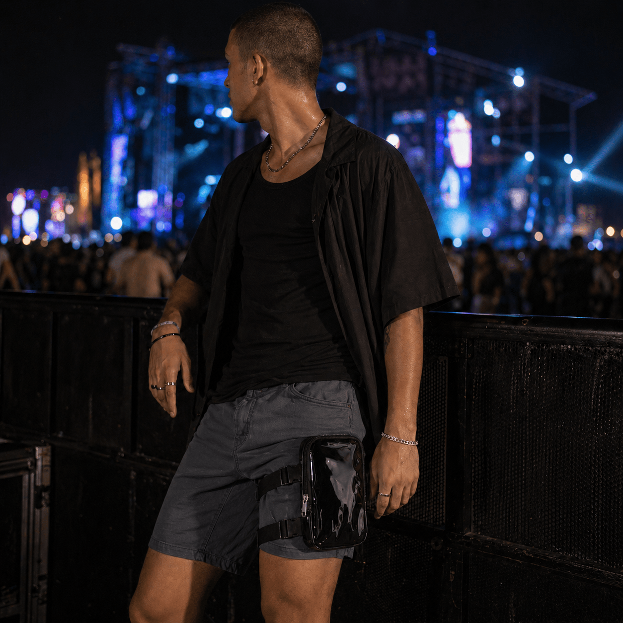 Thigh Strapped Storage Pack - Rave Essentials Co.