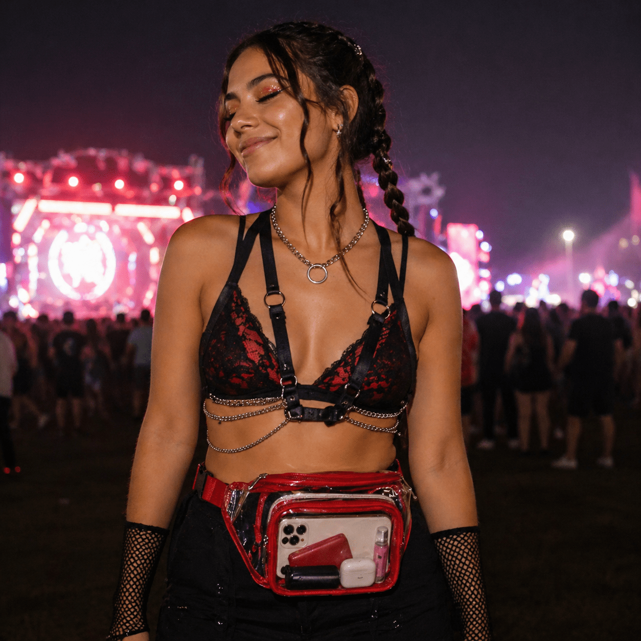 Venue Approved Transparent Fanny Pack - Rave Essentials Co.