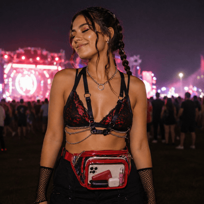 Venue Approved Transparent Fanny Pack - Rave Essentials Co.
