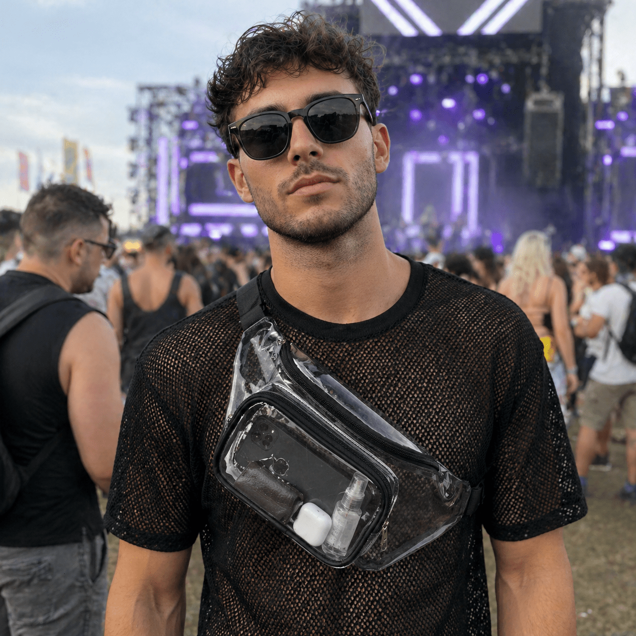 Venue Approved Transparent Fanny Pack - Rave Essentials Co.